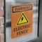 Signmission Electric Fence With Symbol OSHA Warning Sign, Vinyl Decal, 5in W x 7in L, 2PK OS-2PACK-WS-D-57-V-13121 - alternate 3